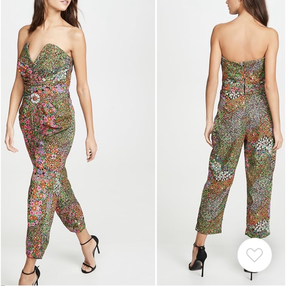 NWT Iorane multicolor floral jumpsuit Size Large